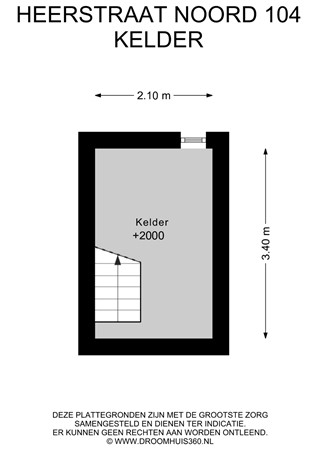 Floorplan - Heerstraat Noord 104, 6171 CK Stein